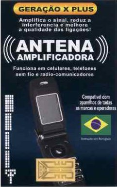 Antena amplificadora de sinal para celular com frete grátis 